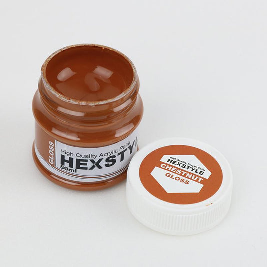 HEXSTYLE GLOSS CHESTNUT 50ml