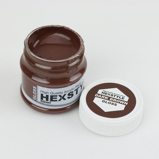 HEXSTYLE GLOSS DARK BROWN 50ml