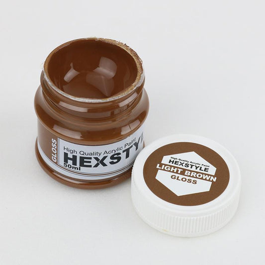 HEXSTYLE GLOSS LIGHT BROWN 50ml