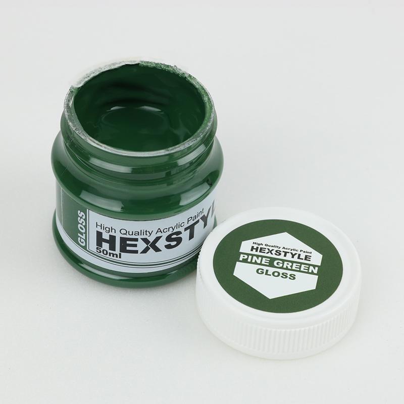 HEXSTYLE GLOSS PINE GREEN 50ml